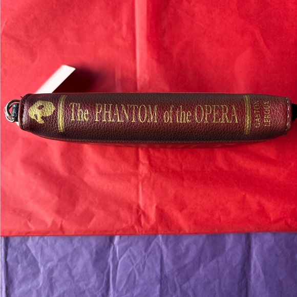 🎼🎶🎼 PHANTOM OF THE OPERA BOOK WALLET 🎼🎶🎼 NWT 🎼🎶🎼 - Picture 10 of 16